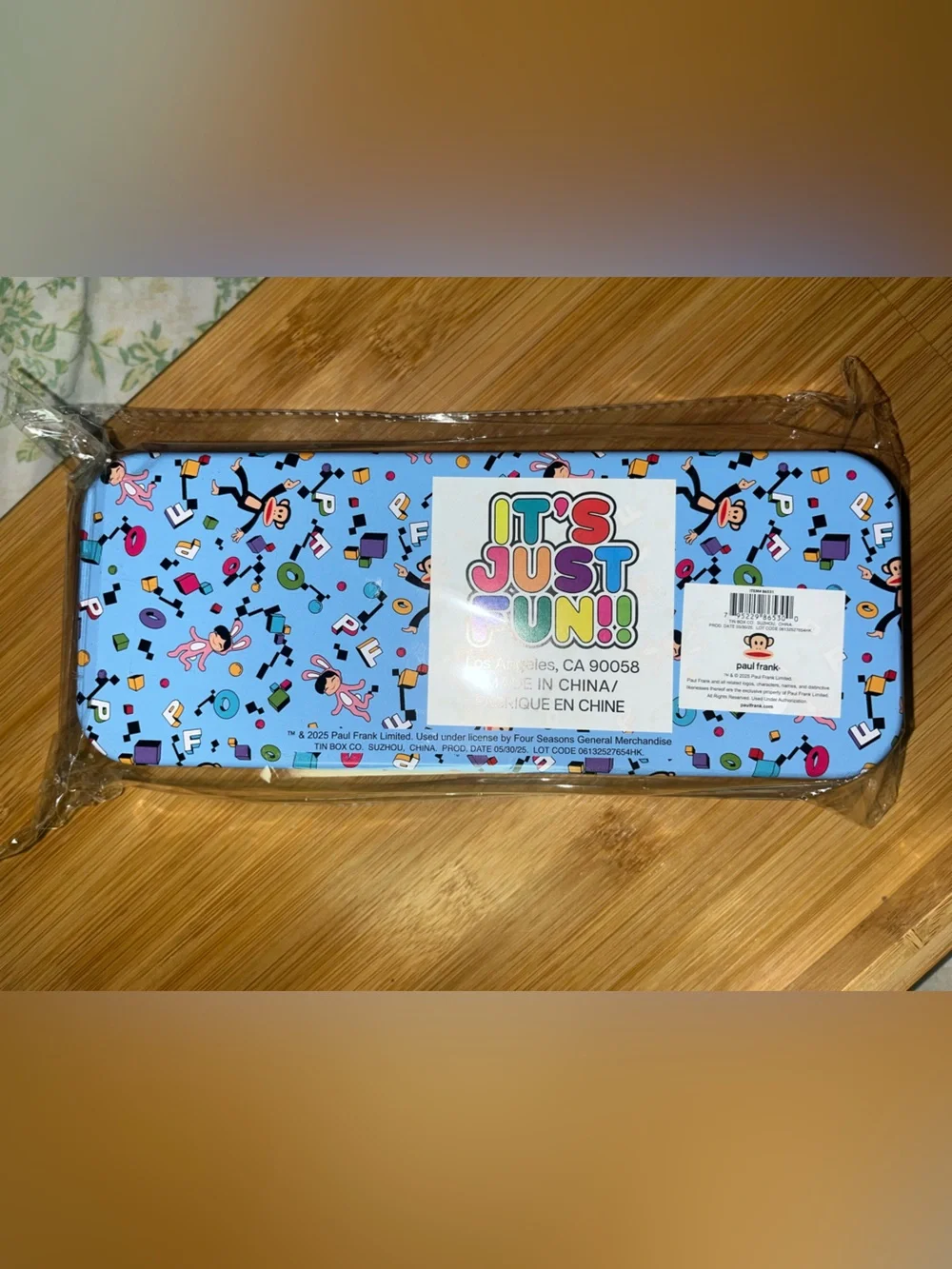 Paul Frank Multicolor Julius Zip Pouch